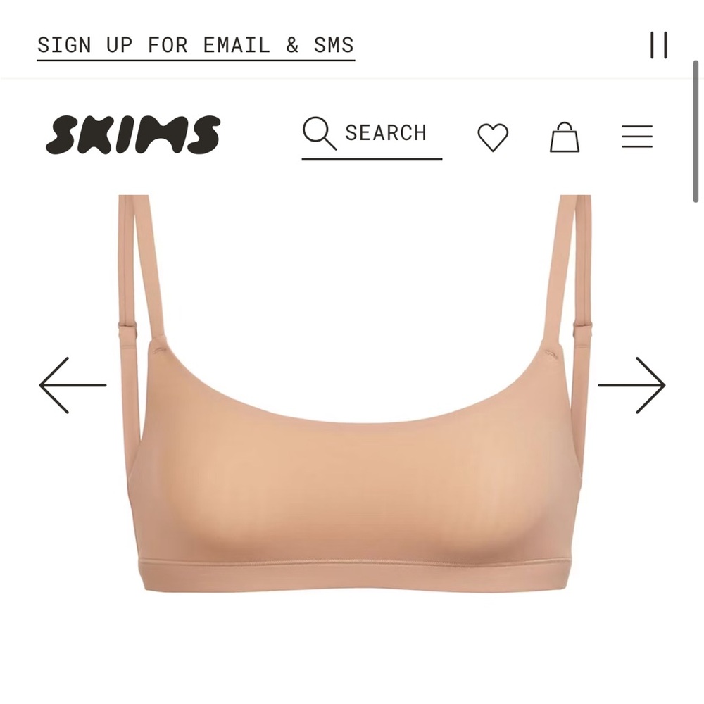 SKIMS Women's Fits Everybody Scoop Bralette